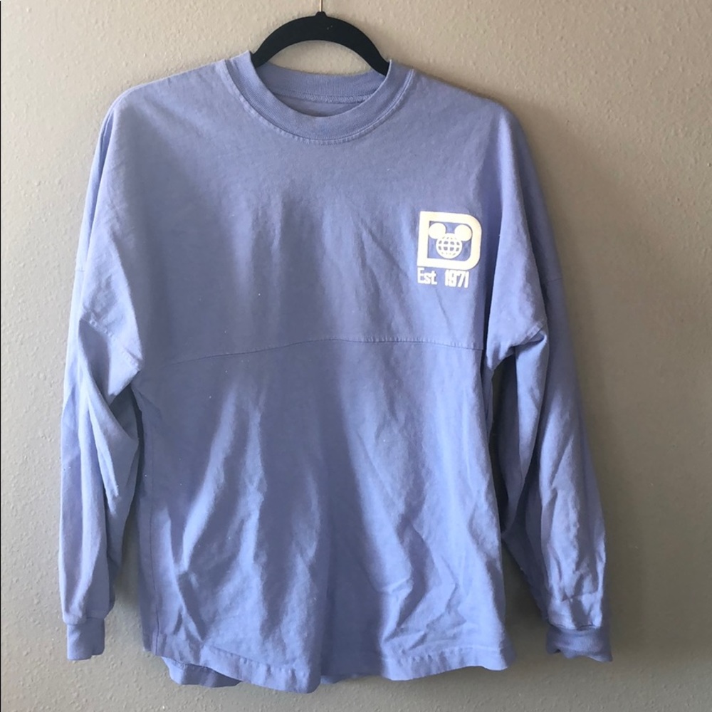 Disney World periwinkle spirit jersey